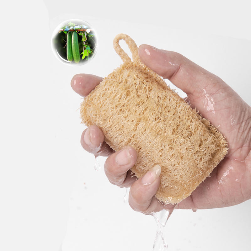 3 шт. мочалка для мытья посуды из люфы, творческая кухонная скребок для овощей, удаление масла, чистящие салфетки