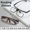 Neutral New Trend Flip Type Presbyopia Glasses Men'S Business Large Frame Reading Glasses Anti-Blue Light Presbyopia Glasses