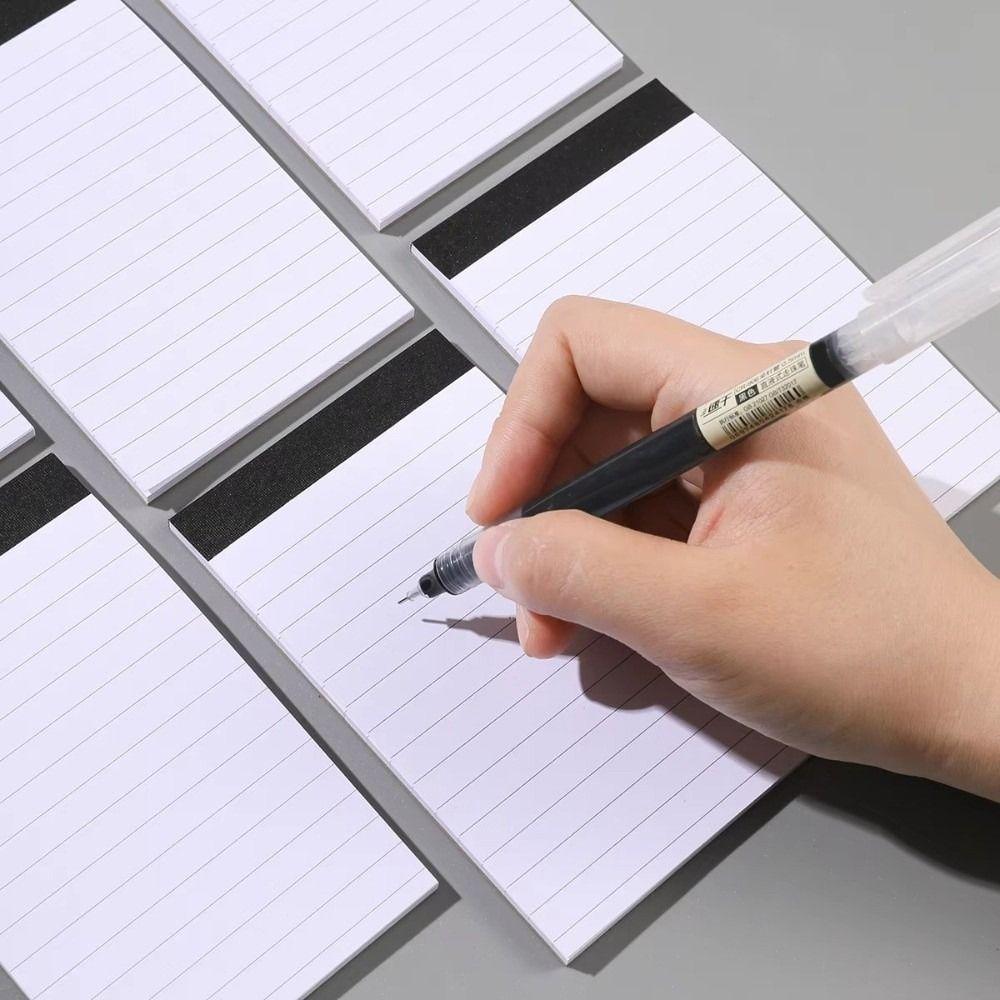 5 psc Blank A7 Note Pads 30 Sheets Writing Slabs Portable Horizontal Memo Pad Office