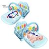 Baby Gym Play Mat And Piano Gym with Tummy Time Mat Interactive Musical Toys Creative Activity Center for Infants Toddlers Sensory Development Motor