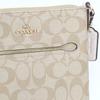 Coach Сумка FCS182 CS182 Light Khaki x Chalk Luxury Covered Canvas Recycled Leather Mini Rowan File Bag Ladies [Coach] (Рюкзак) [Продукт для аутлета]