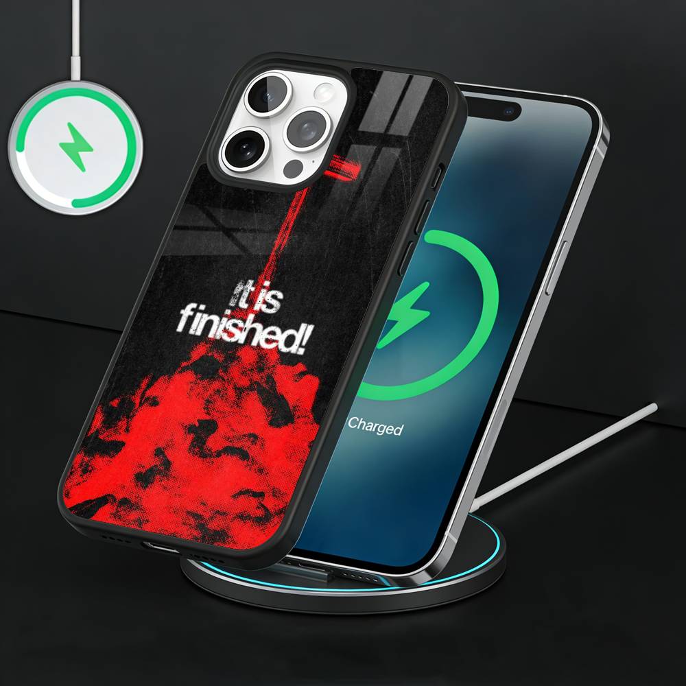Исайя Иеремия Псалом Иисус Библия Чехол для телефона Для iPhone17,16,15,14,13 Plus,Pro Max Магнитный Для Magsafe Беспроводная зарядка