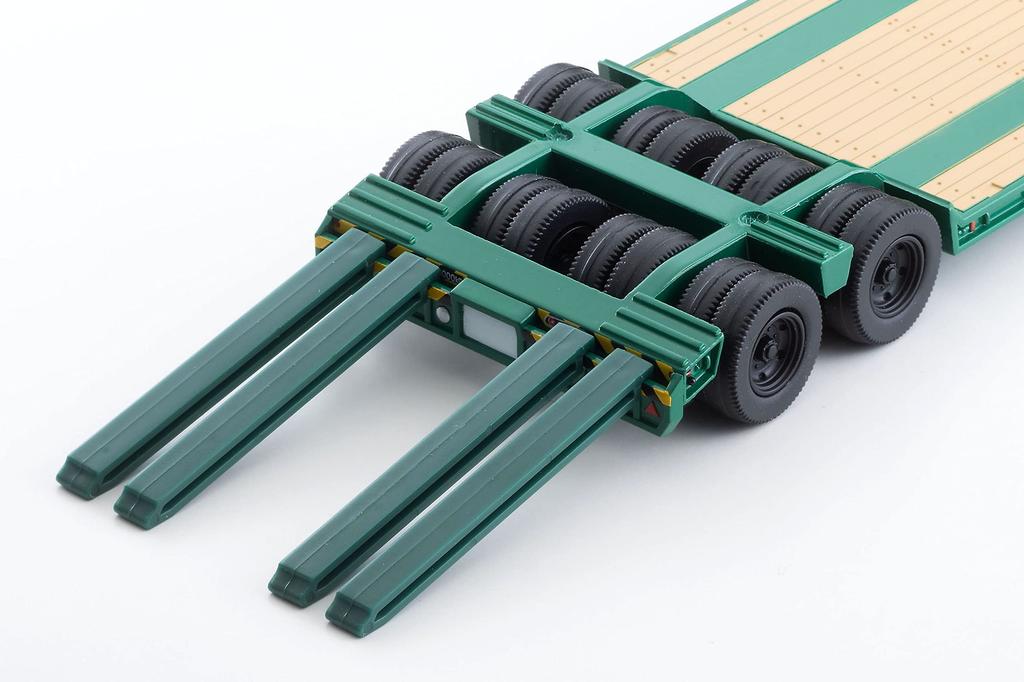 TOMYTEC Tomica Limited Vintage Neo Масштаб Hino HH341 Транспортировка тяжелой техники Готовое изделие 1/64 LV-N173b Прицеп, Зеленый,