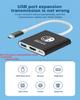 Портативная док-станция-адаптер 3-в-1 TUTI с HDMI, USB 3.0 и портом для зарядки для консоли Switch, телевизора и игровых устройств