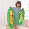 Pea Pod Pillow Plush Doll Cute Couple Bean Sleeping Pillow Lover's Holiday Gift