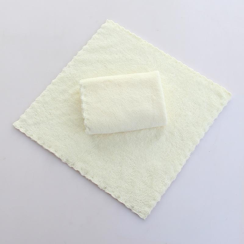 6 шт. модный коралловый бархатный квадратный носовой платок мягкое впитывающее полотенце в форме блюда 30*30 см