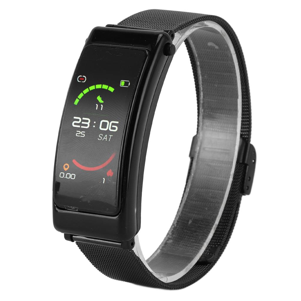 1,14-дюймовые умные часы, фитнес-трекер, Bluetooth-наушники, несколько спортивных режимов, шагомер, сталь