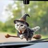 1Pc Flat Magic Cat, Car Pendant, Backpack Pendant Jewelry