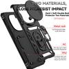Shockproof Armor Magnetic Holder Ring Case For Xiaomi Redmi Note 14 Pro 4G Pro+ Plus 5G Lens Cover For Redmy Note14 Note14Pro