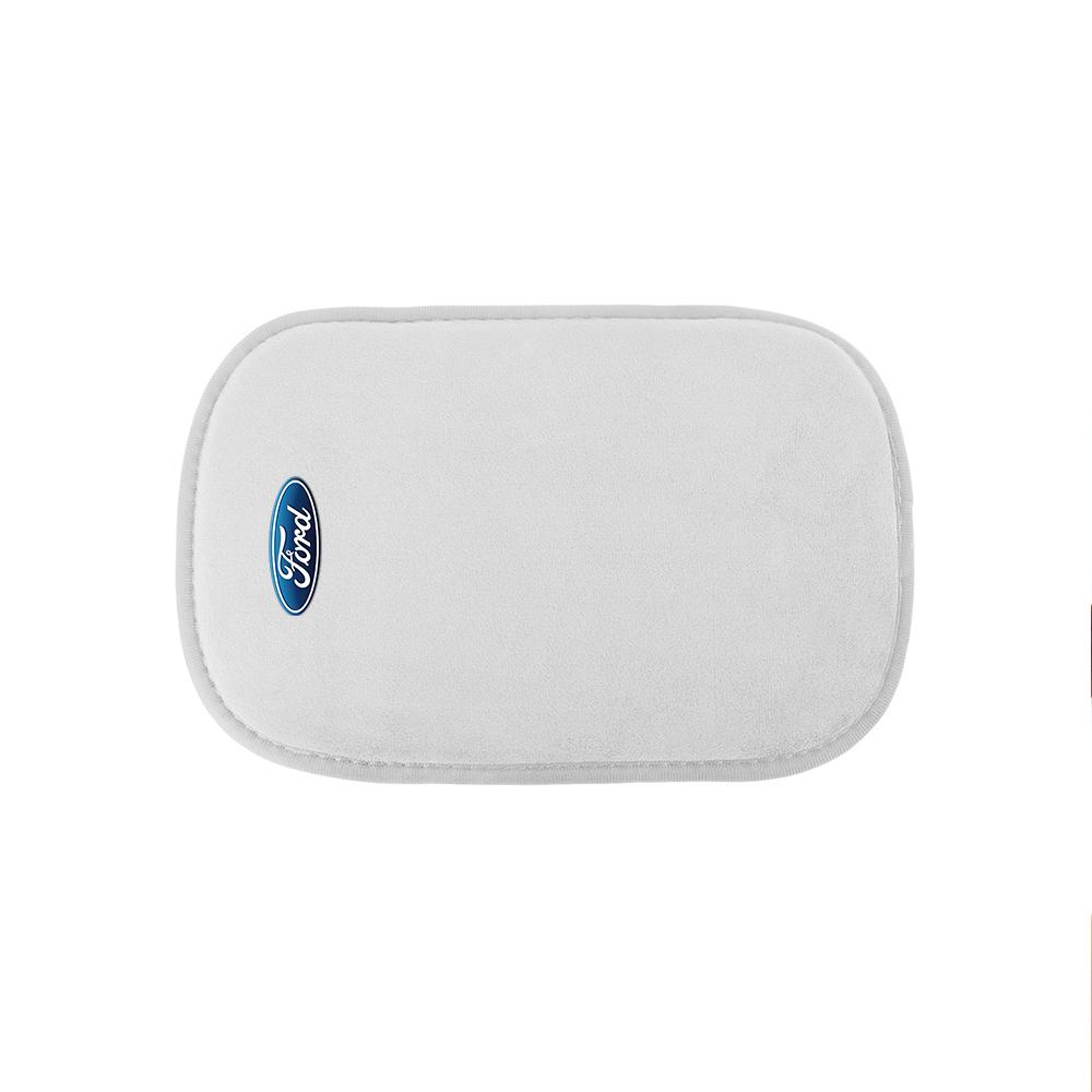 1Pcs Car Center Console Box Armrest Pad For Ford ST Racing Focus 2 3 Taurus Escape C-Max Kuga Explorer Mustang Shelby accessorie