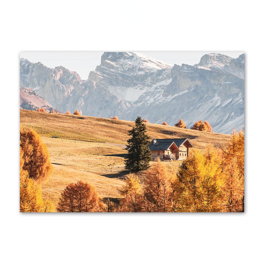 Осенние полевые постеры с бабочкой и тыквой, настенная живопись на холсте, постеры на скандинавскую тему и принты, фотографии для гостиной, домашний декор