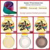 Cultural & Creative Sports Medals: Gold, Silver, Bronze Marathon Round Medals & Badges