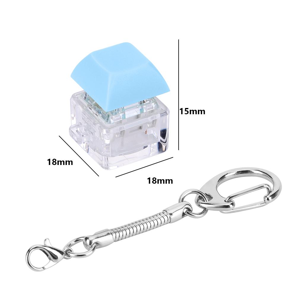 1 ключ, механическая клавиатура, брелок, сделай сам, кнопка, колпачок, брелок для ключей, брелок с клавиатурой, игрушки для взрослых, для снятия стресса