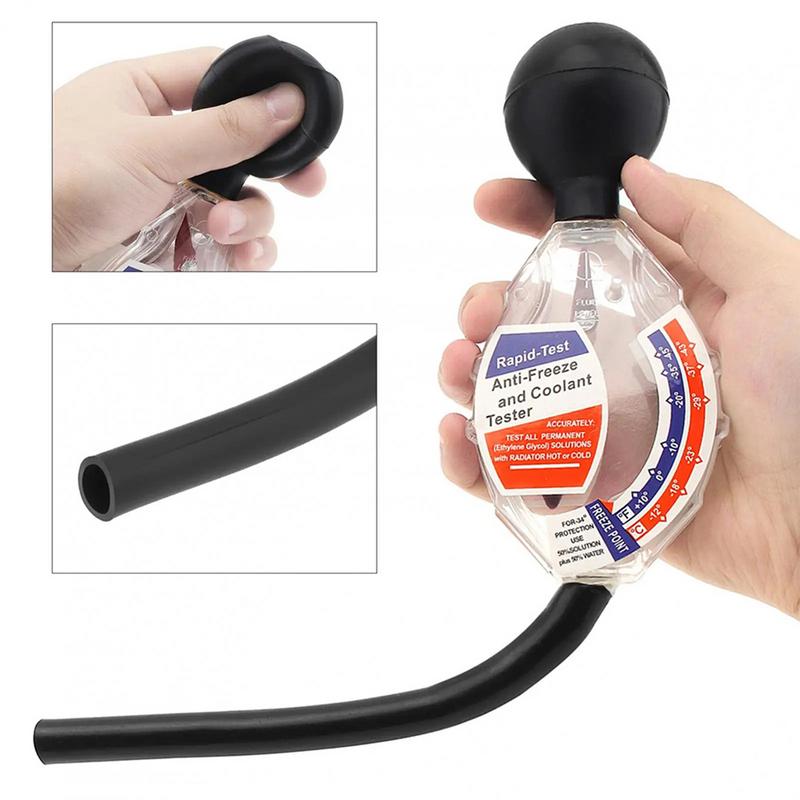 Тестер охлаждающей жидкости антифриза, быстродействующий измеритель точки замерзания, тестер антифриза, компактный тестер охлаждающей жидкости, рефрактометр для антифриза