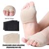 1Pair Forefoot Gel Pad Cushion Half Sock Supports Prevent Calluses Blister Silicone Metatarsal Sleeve Pads Half Toe Bunion Sole