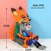 Совместимый Lego для девочек: Серия конструкторов «Злой Медведь» - Образовательные микро-конструкторы, соединяющиеся игрушки и подарки