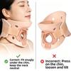 Anti-Head Droop Portable Neck Support Comfortable Adjustable Neck Brace  Neck Care