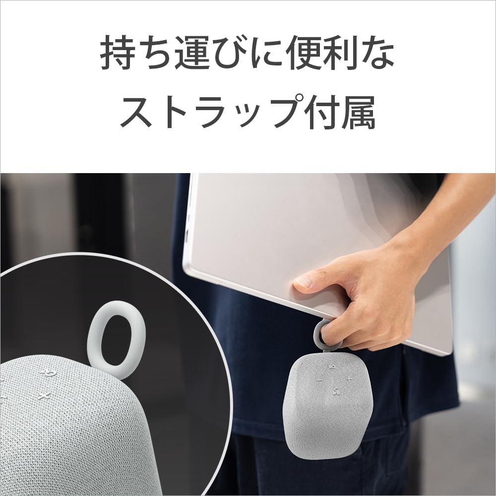 Sony Беспроводная колонка Компактный корпус Чистый звук Длительный срок службы 25 часов Поддержка зарядки через подставку Вызовы HC Светло-серый / / SRS-LS1 / / / / / Громкая связь / SRS-LS1