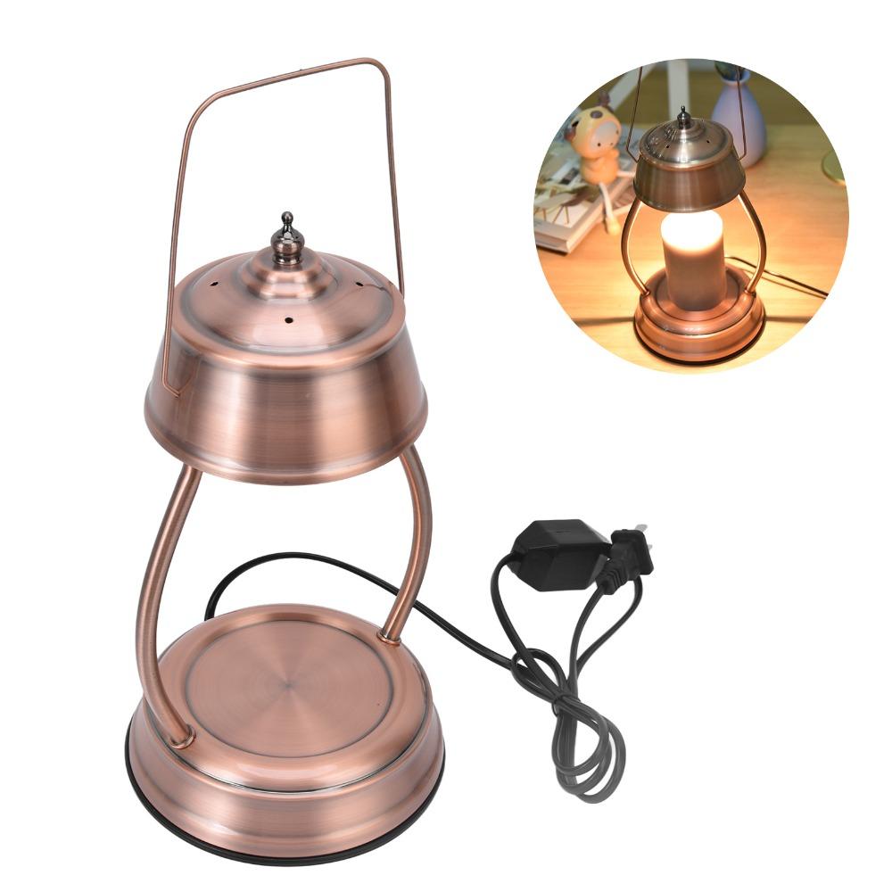 Dimmable Electric Candle Lamp European Design Candle Melting Lamp Wax Warmer Lamp Office Decor