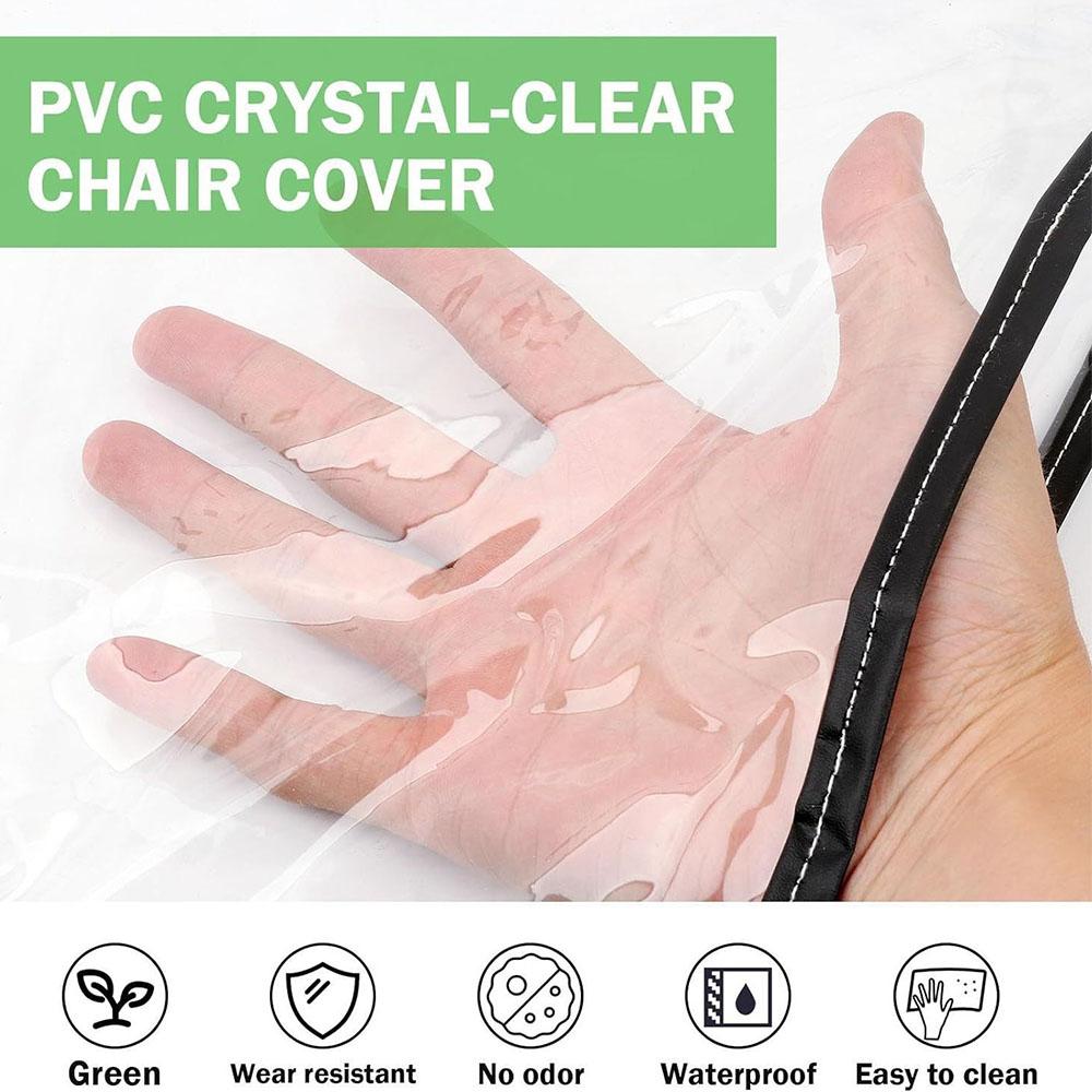 2 шт. квадратных чехла-протектора для салонного кресла, подходят для большинства салонных кресел