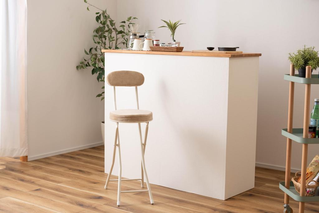 Azumaya-kk Folding High Chair PC-35BE