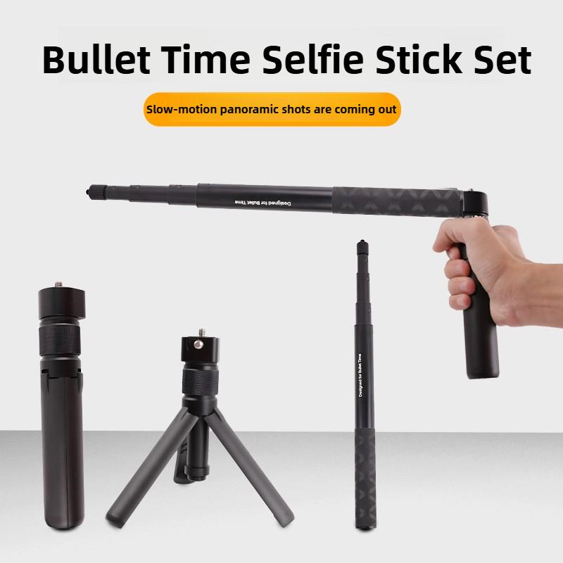 Time Rotating Handle Tripod Stand for Insta360 X5 X4 Air X3/ DJI Osmo 360 Panoramic Action Camera Accessories 2