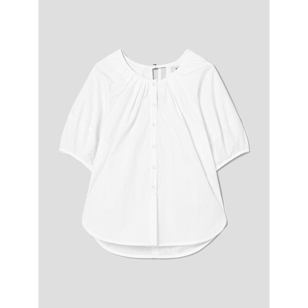 8SECONDS Round Neck Volume Blouse White (114865Ay11)