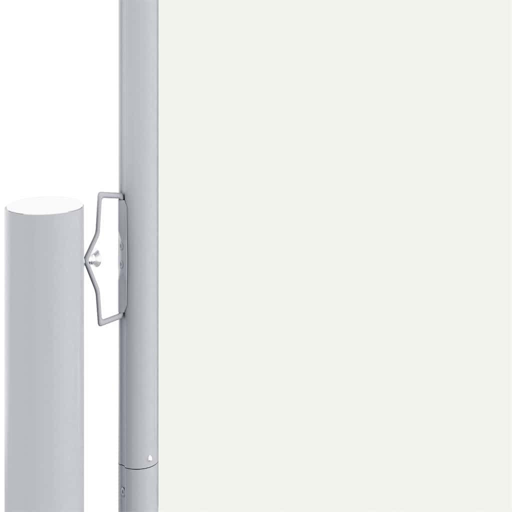 Retractable Side Awning Cream 117 x 1200 cm
