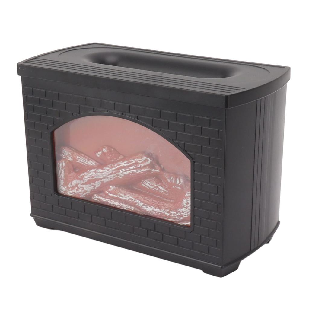 Черный 270 мл каминный диффузор пламени без BPA настольный эфирное масло диффузор увлажнитель тумана 7.5 Вт 5 В