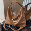 Женская сумка, повседневная сумка в иностранном стиле, женская модная сумка-мессенджер 2025 года, рюкзак на одно плечо, большая сумка-тоут.