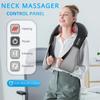 Shiatsu Back Shoulder and Neck Massager, Electric Massager, Shoulder Pillow, Cervical Muscle Relaxing Shawl
