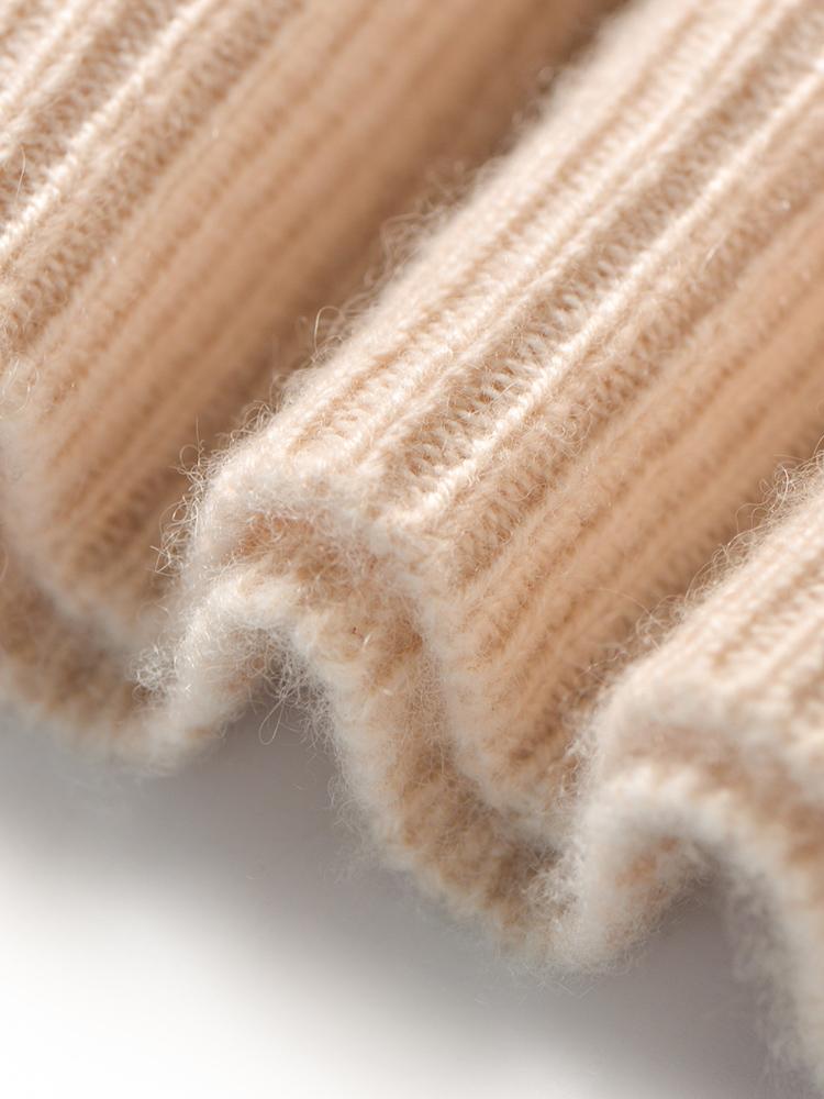 Женский кашемировый свитер Qinghe кашемир 30% кашемир 70% шерсть осенне-зимний кашемировый пуловер мягкий и теплый