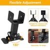 1 Pack 180 Degree Heavy Duty Roof Brackets Adjustable Pergola Roof Brackets  for Wood Gazebo Pergola