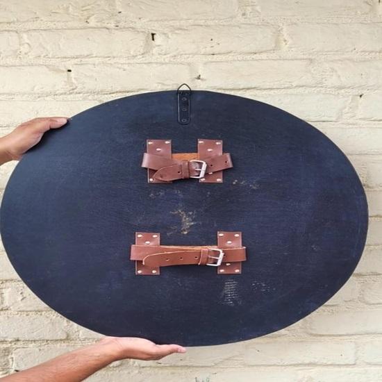 Viking Wooden Shield  60.96 Cm Norse LARP  Warrior Display Prop