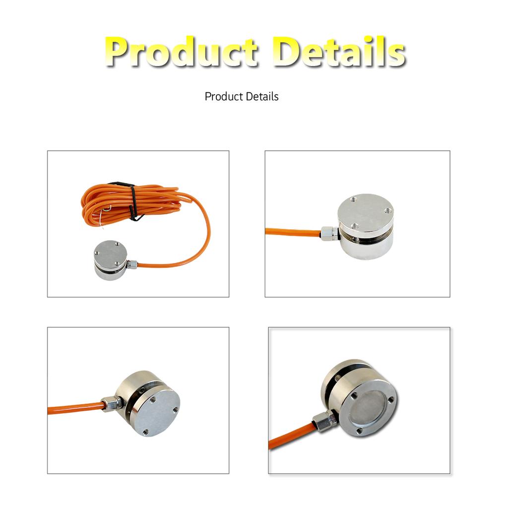 Miniature Load Cell with RS485 Digital Transmitter Modbus-RTU Output High Precision Pressure Sensor 500kg 1000kg 2000kg