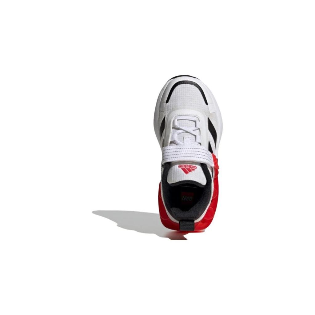 LEGO x adidas Tech Runner Кроссовки для маленьких детей Белый Черный Красный Детские кроссовки Облачно-белый Основной черный ID9530