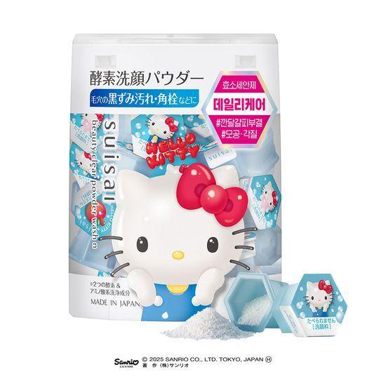 suisai Beauty Clear Powder Wash Коллаборация с Sanrio 6 Цветов на выбор