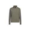 Go-To Quarter-Zip Jacket Color Block Logo Golf Half-Zip Retro Sports Stand Collar Jacket Men Jacket Rock-Olive-Green II7847
