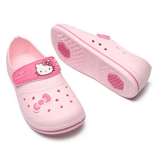 Детские нескользящие тапочки для закрытых помещений Hello Kitty Leaf, популярный персонаж в Корее, для Кубка мира Pro