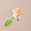 Имитация цветов Ручная работа Ароматизированный Вязаный Крючком Искусственный Цветок со Стальной Проволокой