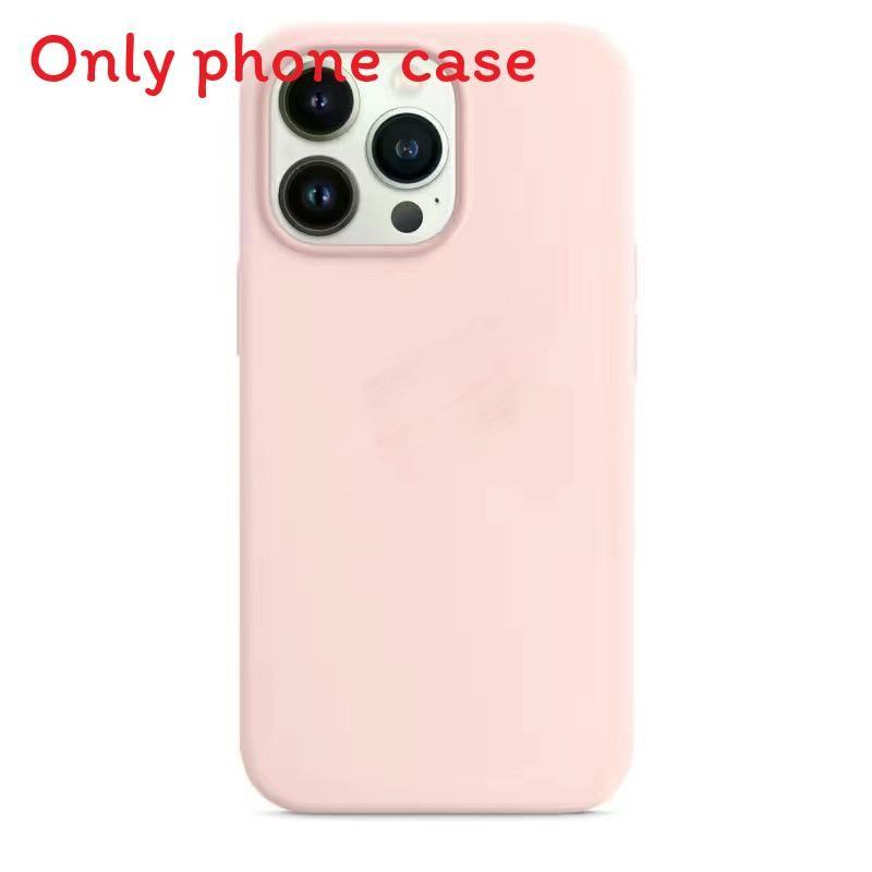 Silicone Liquid Magnetic Phone Case With Shock Absorption For Iphone Pro 13