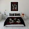 Måneskin Band Stars Design Bedding Duvet Cover Set Duvet Cover Pillowcases  (1*Duvet Cover 2*Pillowcases, without duvet insert)