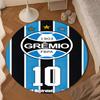 1PC rug Gre-mio Football Badge Round mat Home Decor, Chair rug For livingroom,Bedroom, doormat home decor Birthday Gift Christmas Gifts