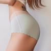 TERMEZY 3Pcs/lot Seamless Panties Ice Silk Female Comfort Underwear Women Low-Waist Briefs Large Size Maternity Panty Sexy Lingerie