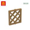 Нетоксичный 649 шт./Лот 38320 Стержней для окна Часть 1 X 2 X 2 см Строительный блок Moc Цветные Аксессуары Совместимые с Кирпичом DIY Детская Игрушка