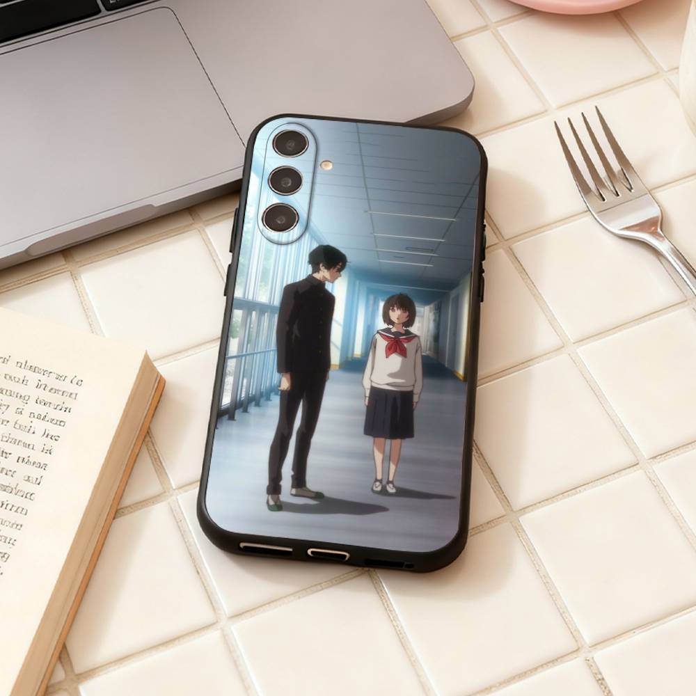 Аниме S-Shoushimin Чехол для телефона для Samsung Galaxy A73, A72, A71, A70, A53, A52, A51, Другие Мягкий черный корпус