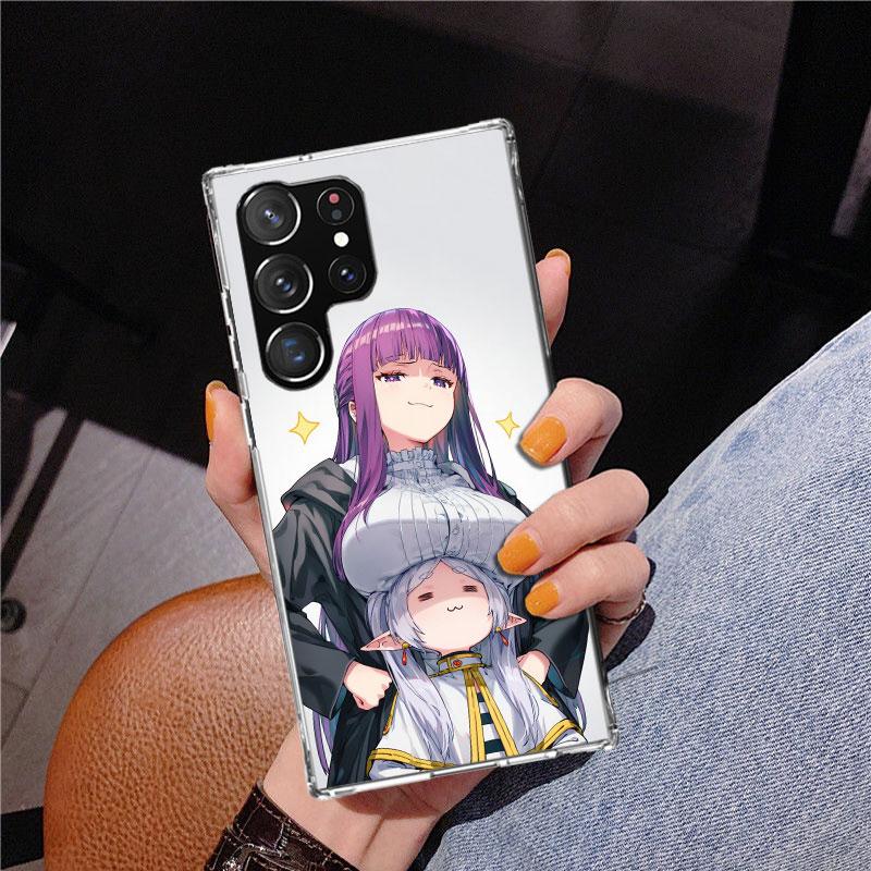 Frieren Beyond Journeys End Phone Case For Samsung Galaxy S24 S25 Edge S26 Ultra S23 S22 S21 Plus S20 FE + Personalized Print Co