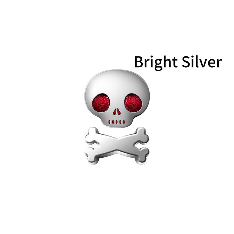 1 шт. симпатичная металлическая цинковая сплавная эмблема черепа скелета наклейка наклейка на грузовик значок наклейка мотоцикл автомобили аксессуары для стайлинга автомобилей