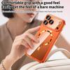 Plating Paint TPU MagSafe Phone Case with Dust Plug & Lens Film