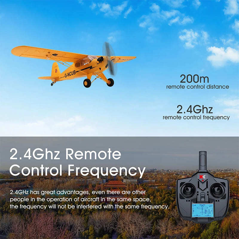 New Fall Resistant 3D/6G System Five-Way 2.4G RC Aircraft 650mm Wingspan Brushless Motor RC Aircraft EPP Foam Boy Toys Children Gift Glider